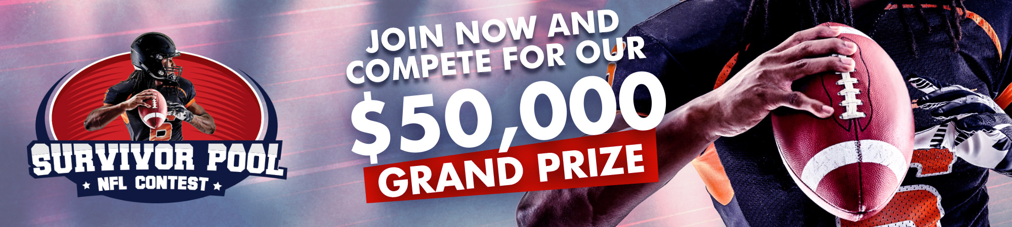 2018 NFL Survivor Pool Contest - Promo Code