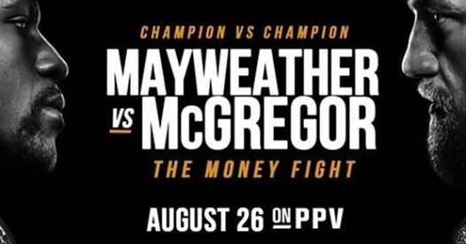 Where Can I Watch the Mayweather-McGregor Fight Near Dulles Airport, Herndon, Reston