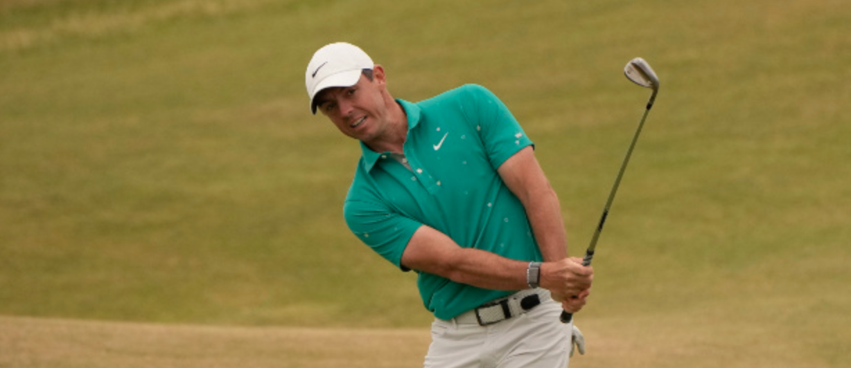 Favorite to win This Year's Open Rory McIlroy Sits Atop Leaderboard