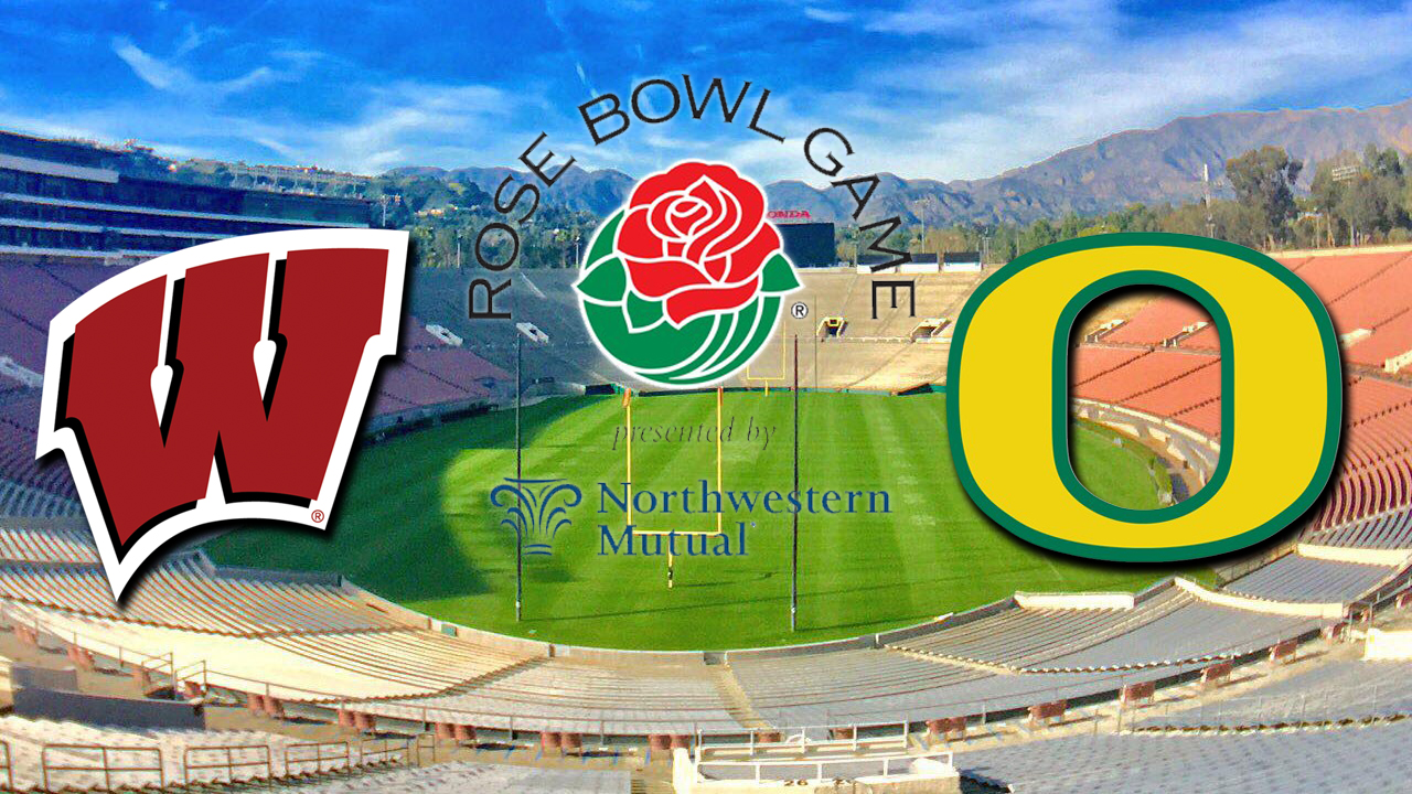 Rose Bowl Betting - Oregon Ducks vs. Wisconsin Badgers