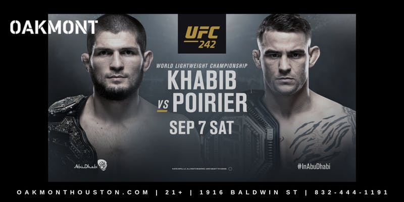 Where Can I Watch, Bet The Khabib vs Poirier Fight - UFC 242 - Houston
