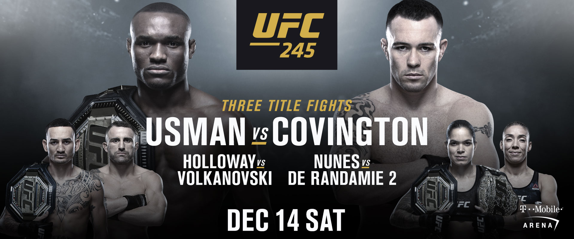 UFC 245 Method of Victory Prop Bets