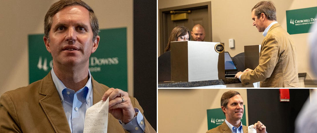 Sports Betting Officially Launches in Kentucky Thursday: Gov Places First Bet 
