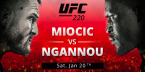 Miocic-Ngannou Fight Odds - UFC 220