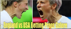 Where Can I Bet England vs. USA Online - Women's World Cup 