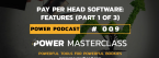 Pay Per Head Sportsbook Software Features